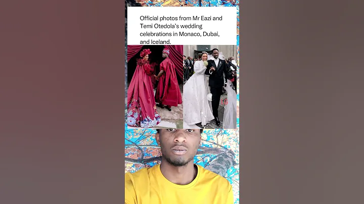 Mr Eazi & Temi Otedola’s WEDDING TOUR: Monaco → Dubai → Iceland! 💒✈️ #shorts