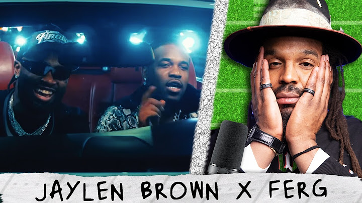Cam Newton on Jaylen Brown's new rap single with FERG...