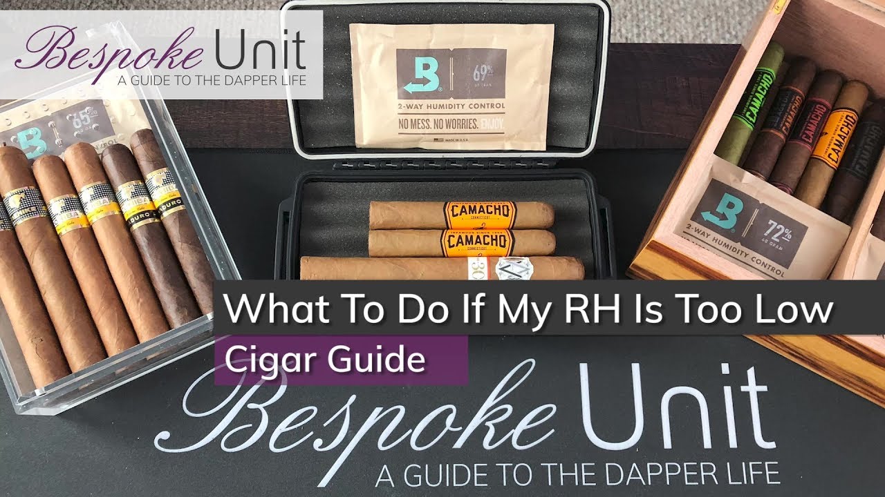 How To Fix A Dry Humidor \U0026 Low Relative Humidity: Increase Humidor Rh In A Few Easy Steps
