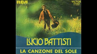 LA CANZONE DEL SOLE KARAOKE CON CORI LUCIO BATTISTI cover test