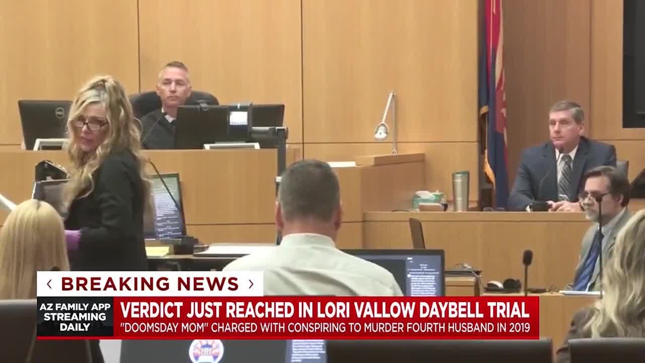 Verdict reached in murder conspiracy trial of Lori Vallow Daybell - YouTube