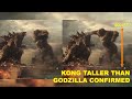 Is Kong Taller Than Godzilla?