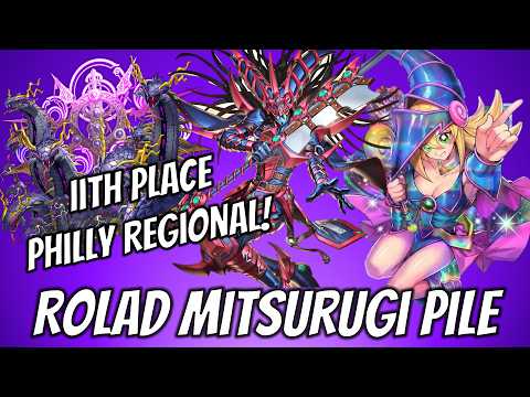 I Got 11th Place At My First Yu-Gi-Oh! Regional in 3 Years! [ROLAD Mitsurugi Pile Deck Profile]