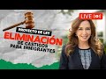 Proyecto de ley para ELIMINAR LOS CASTIGOS PARA INMIGRANTES - Inmigrando con Kathia Quiros