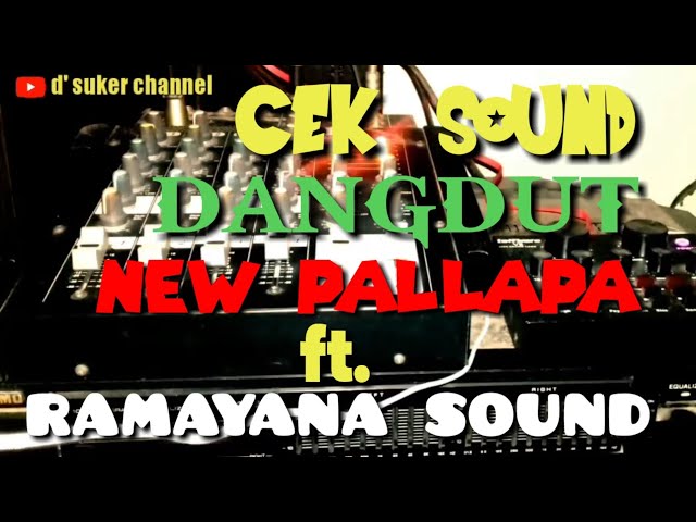 Instrumen Dangdut Bass Glerr Terbaru 2023 - Cek Sound New Pallapa ft Ramayana Sound class=