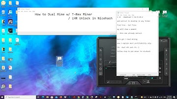 How to use T-Rex Dual Mining to Unlock LHR RTX3060 in Nicehash / ETH + ERGO | ETH + CFX
