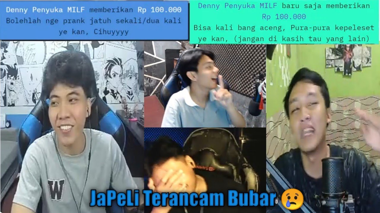 Momen JaPeLi Di Donate Untuk Jatuh Di Chained Together