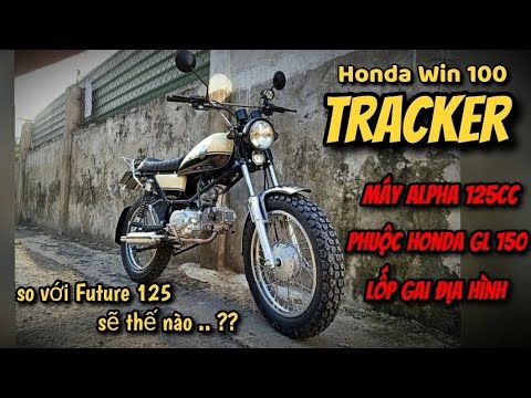 Video Win 100 Custom Tracker máy Alpha 125cc | So sánh chất... - youtube