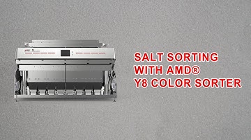 Color Sorter Machine for #Salt | AMD Y8 #SaltColourSorter Demo