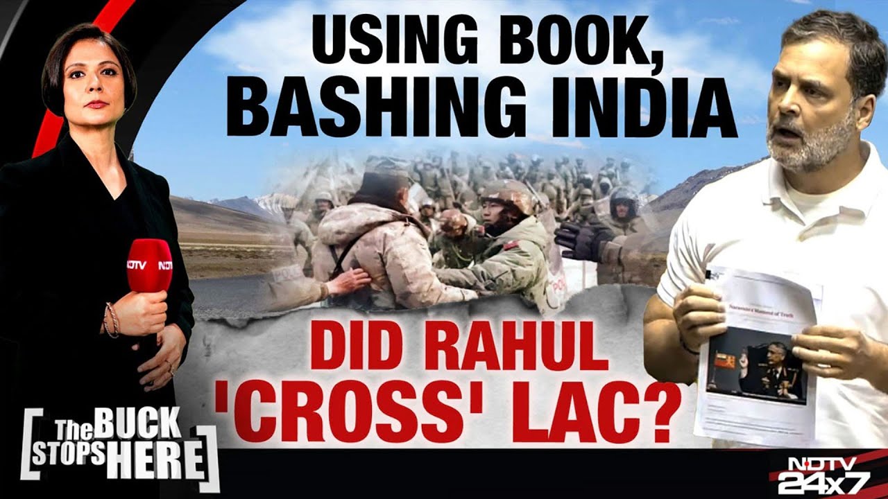Parliament News Today | Using Book, Bashing India: Did Rahul Gandhi 'Cross' LAC?