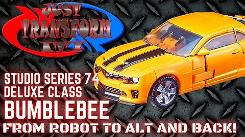 JUST TRANSFORM IT!: Studio Series 74 Deluxe Bumblebee