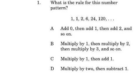 PEP Ability Test Part 1