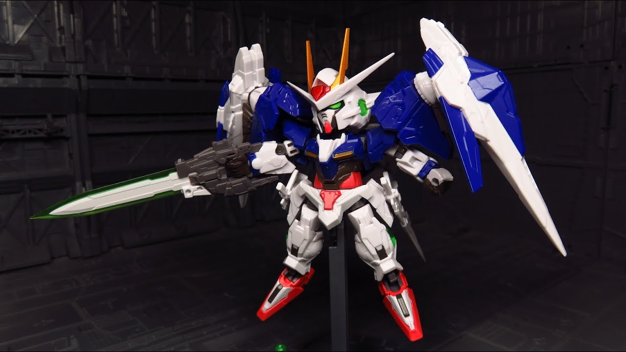 NX EdgeStyle 00 Gundam & 0 Raiser Review - YouTube
