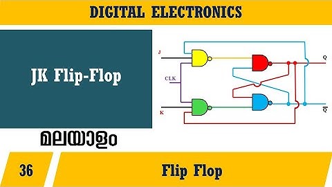 Lecture 36 – JK Flip Flop ( മലയാളത്തിൽ )  – Digital Electronics