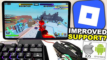 The Mobile Mouse & Keyboard Support UPDATE Is Almost Perfect... (ROBLOX)