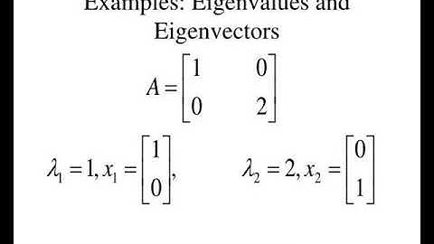 lecture 17 introduction to eigenvalue problems