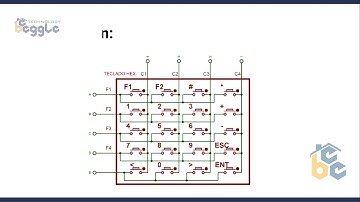 Teclado Matricial Membrana 4x5 Arduino Pic