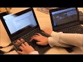Aktivera - Elever ljudsätter Sensavis material med Chromebook