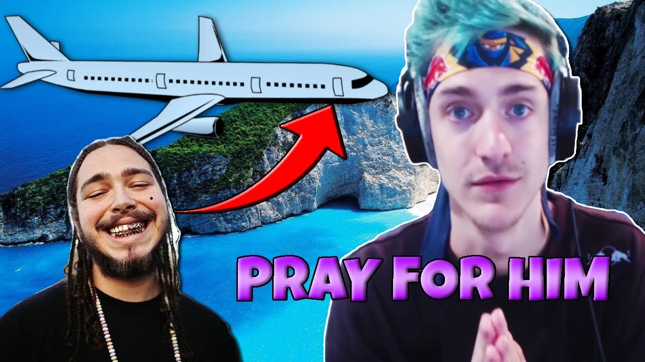 Ninja & Dr Lupo *REACTS* To POST MALONES PLANE CRASH!