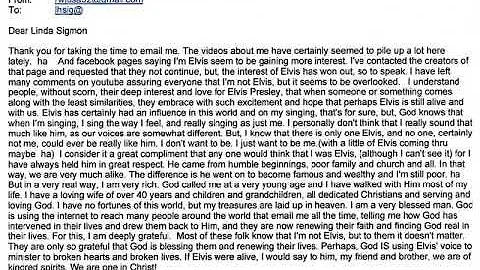 PASTOR BOB JOYCE PROVES HE IS NOT ELVIS PRESLEY ON...