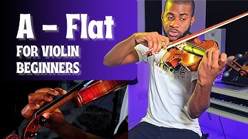 A - Flat Made Simple - How To Play Violin in Different Keys