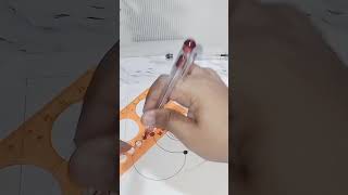simple easy drawing geometry art #art #drawing #geometricart #shorts #shortvideo