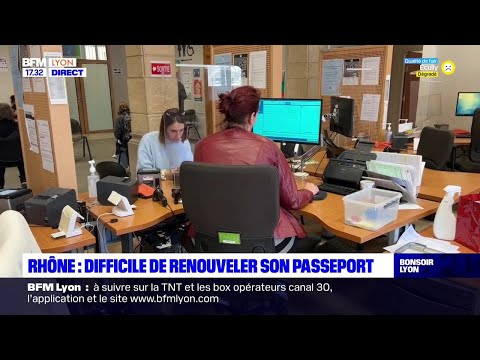 Rhône : difficile de renouveler son passeport