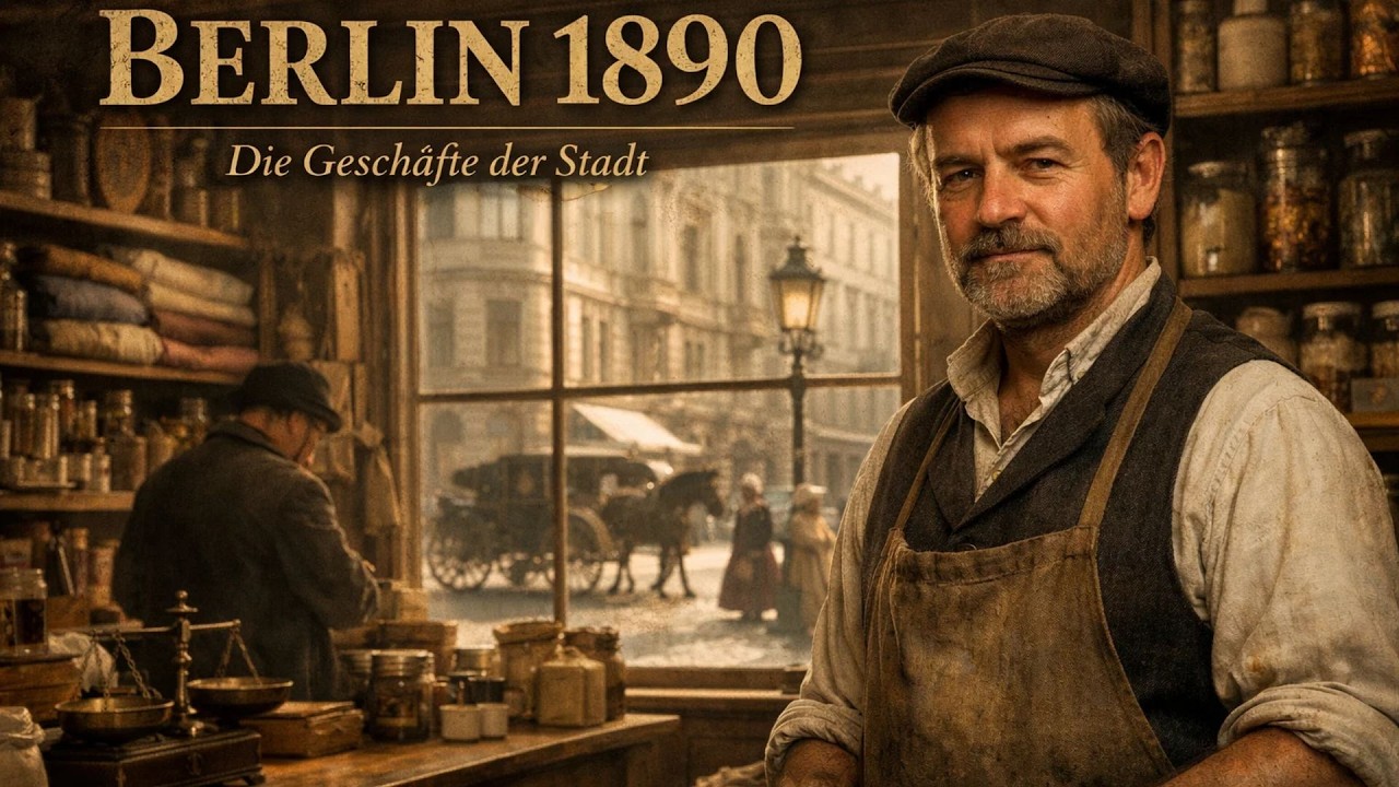 So waren die Geschäfte in Berlin im Jahr 1890