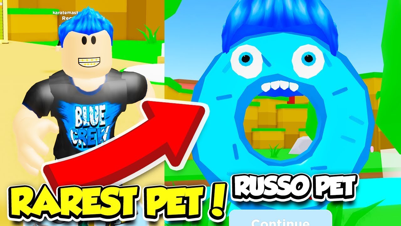 Im The Rarest Donut Pet In This New Simulator Game Roblox - donut youtube channel roblox