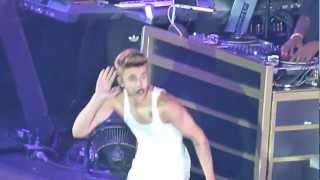 Justin Bieber - Beauty and a Beat -  live Manchester 22 february 2013 - HD Resimi