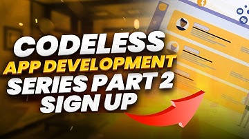 How To Make A Social Or Sharing App For Free - Sign Up