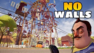Can You Beat Hello Neighbor WITHOUT WALLS