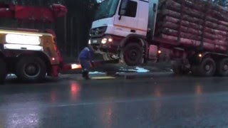 Эвакуация лесовозов, Коми