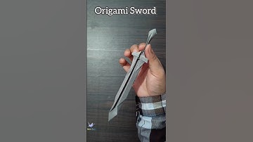 Origami Sword | Simple Origami Paper Sword