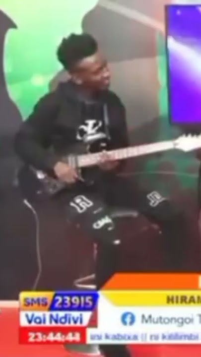 Hiramix live on mutongoi tv #hiramix#guitarist #kenya #africa #kenwamaria #noma