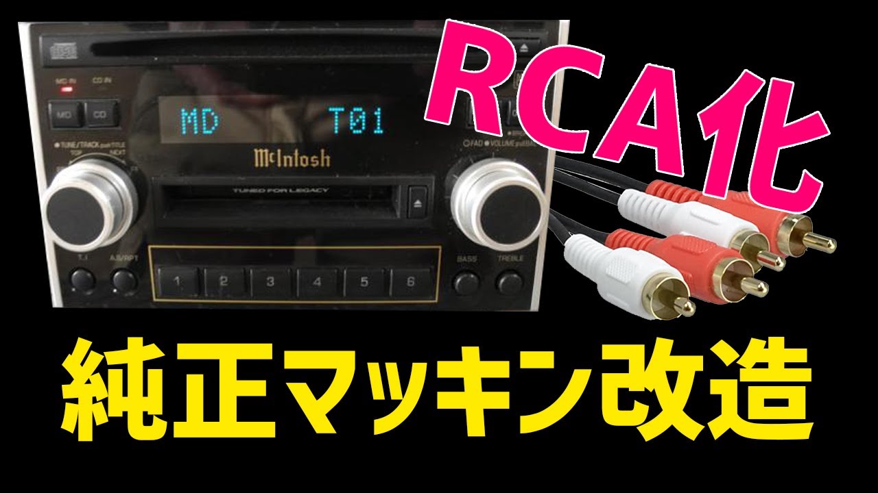 Legacy Macintosh recoloring RCA conversion method - YouTube