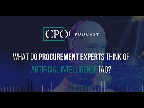 What do procurement experts think of artificial intelligence (AI)?