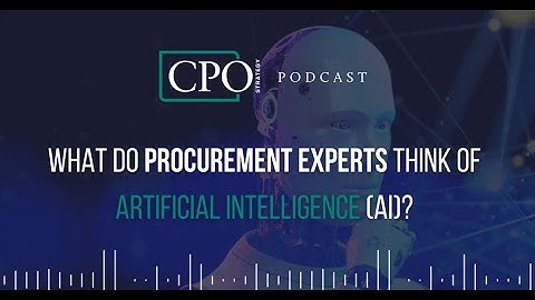 What do procurement experts think of artificial intelligence (AI)?