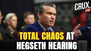 LIVE | Pete Hegseth Grilled By Senators In Tense Hearing On Iran War And US Military | Trump | Crux