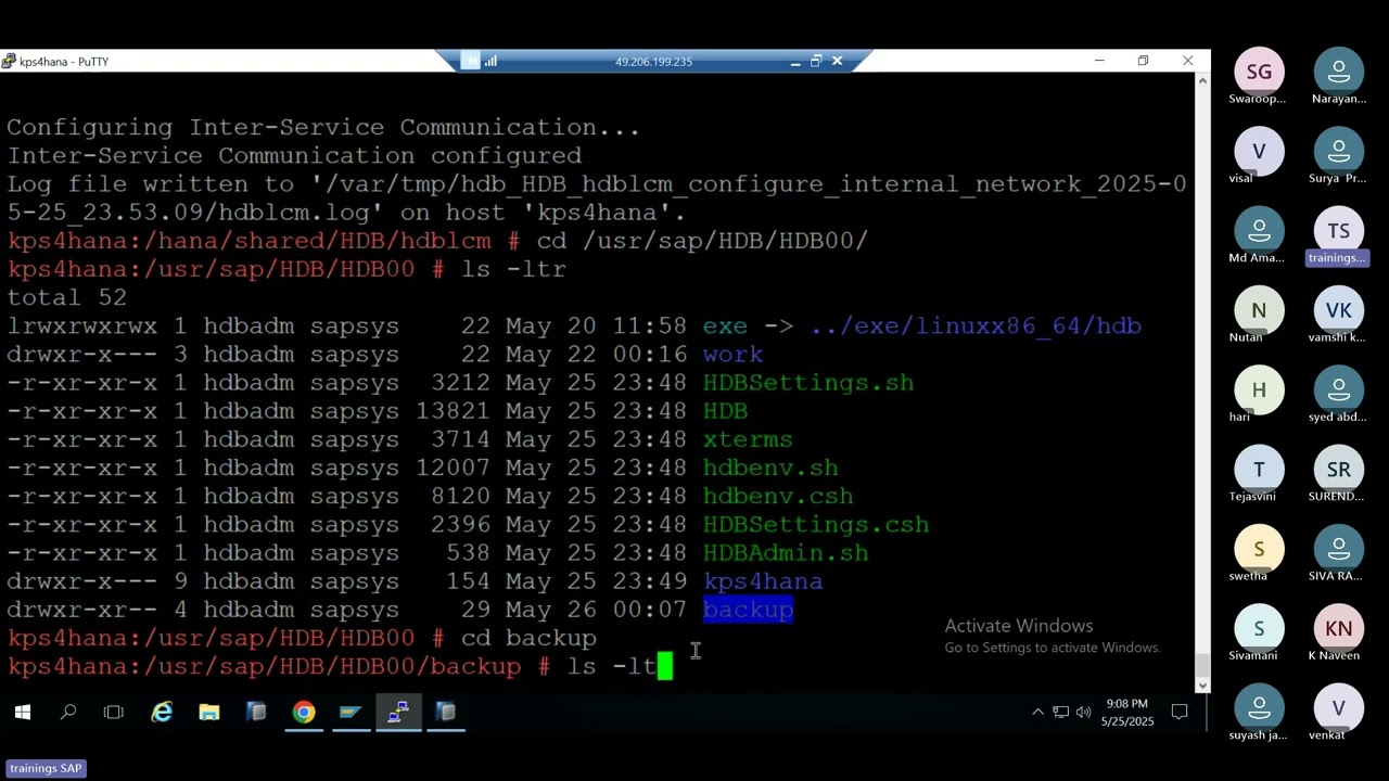 SAP HANA 2.0 - BACKUP & RECOVERY