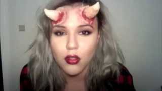 Halloween: She Devil makeup tutorial