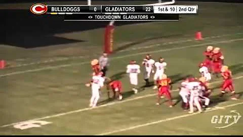 Jalani Payne scores 2-point conversion against War...