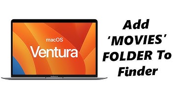MacOS Ventura: How To Add 