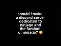 Ninjago discord server ideas / #shorts / ninjago / discord / #ninjago