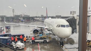 Delta Airlines Flight 2270 - January 9, 2024 - Airbus A321 - ATL-PHL - Takeoff and Landing