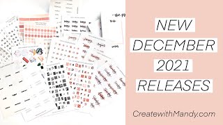 NEW December 2021 Releases // CreatewithMandy