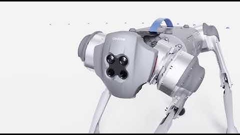Newly Quadruped Robot Go1 from Unitree Robotics are unveiled