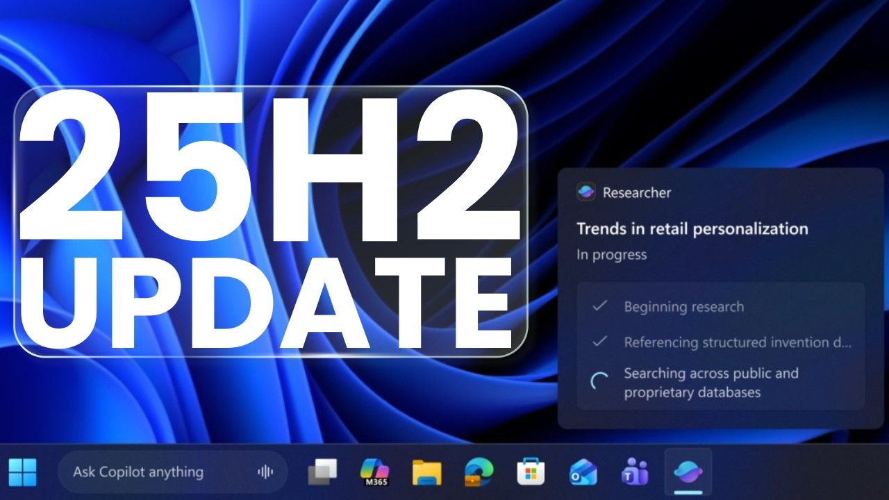 Windows 11 25H2 Update (KB5083631) – INSANE Xbox Mode, AI Taskbar