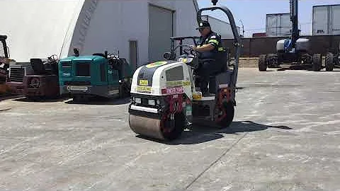 STOCK # 26434 DYNAPAC CC800 DOUBLE DRUM ROLLER----OTAY MESA SALES---619-671-1020