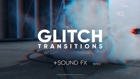 Glitch Transitions V.2 Premiere Pro Presets